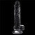 7.5'' Flawless Clear Dildo Clear - Фалоімітатор, 19 см (прозорий) - купити в Києві, Україні